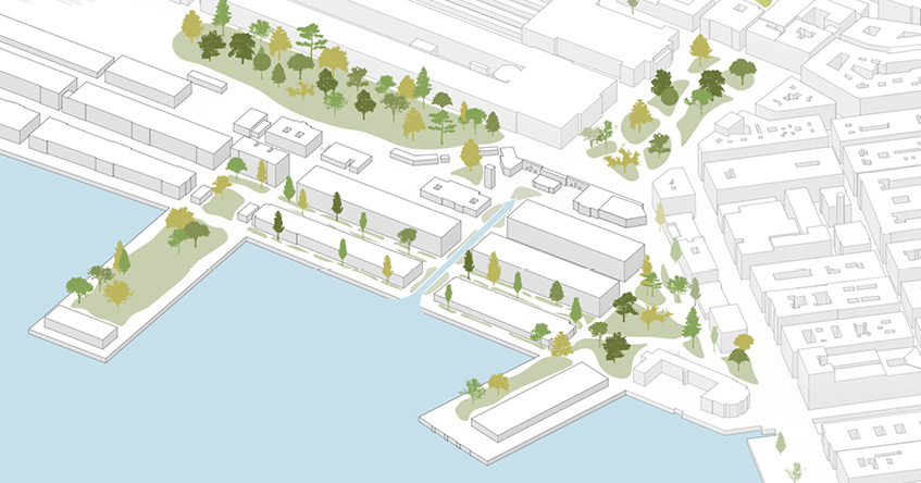 Trieste Porto Vecchio: green and blue strategy | Jacob Bley Griffiths